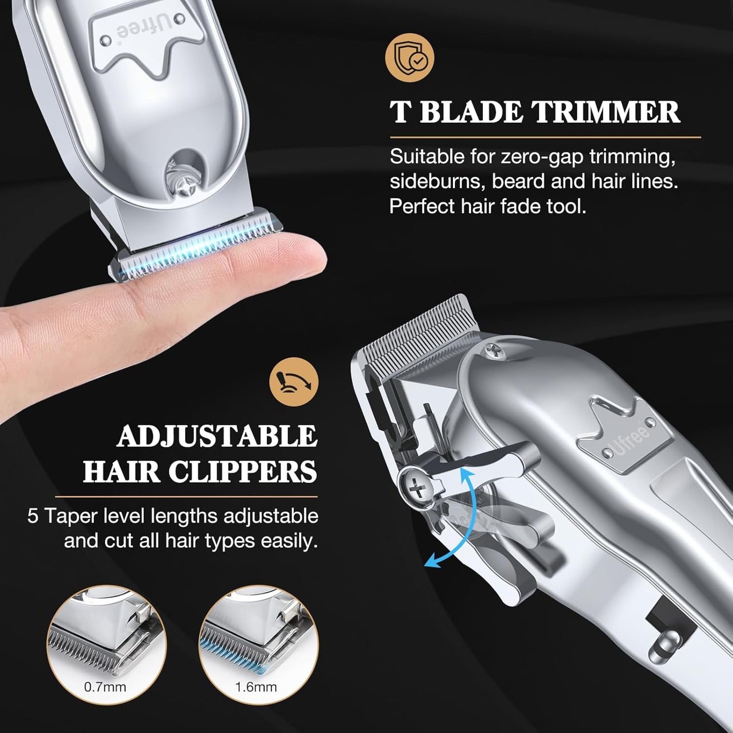 Best hair cutter with LCD display for men’s professional grooming