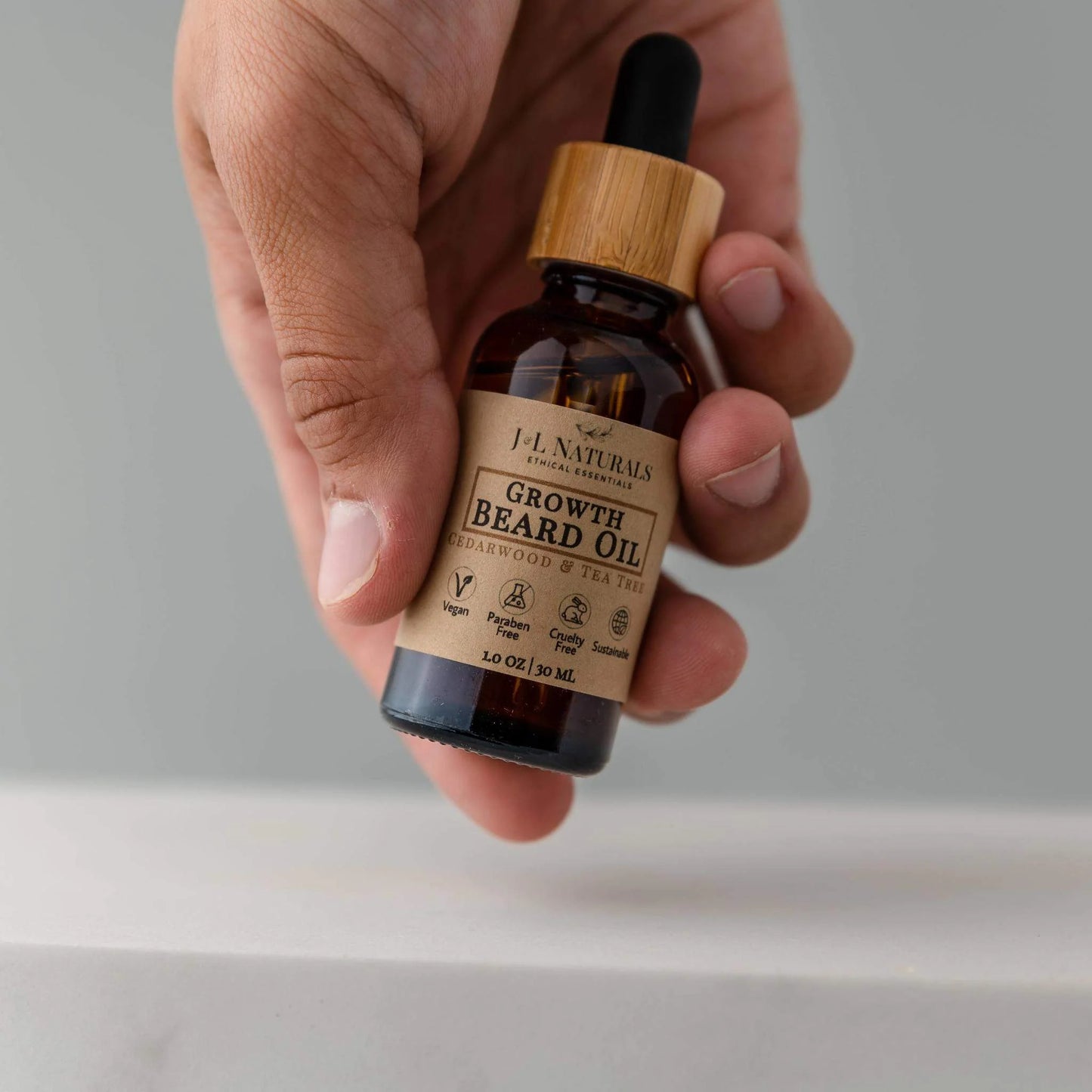 Premium Beard Oil for Growth & Hydration - Nourishing Beard Care Formula