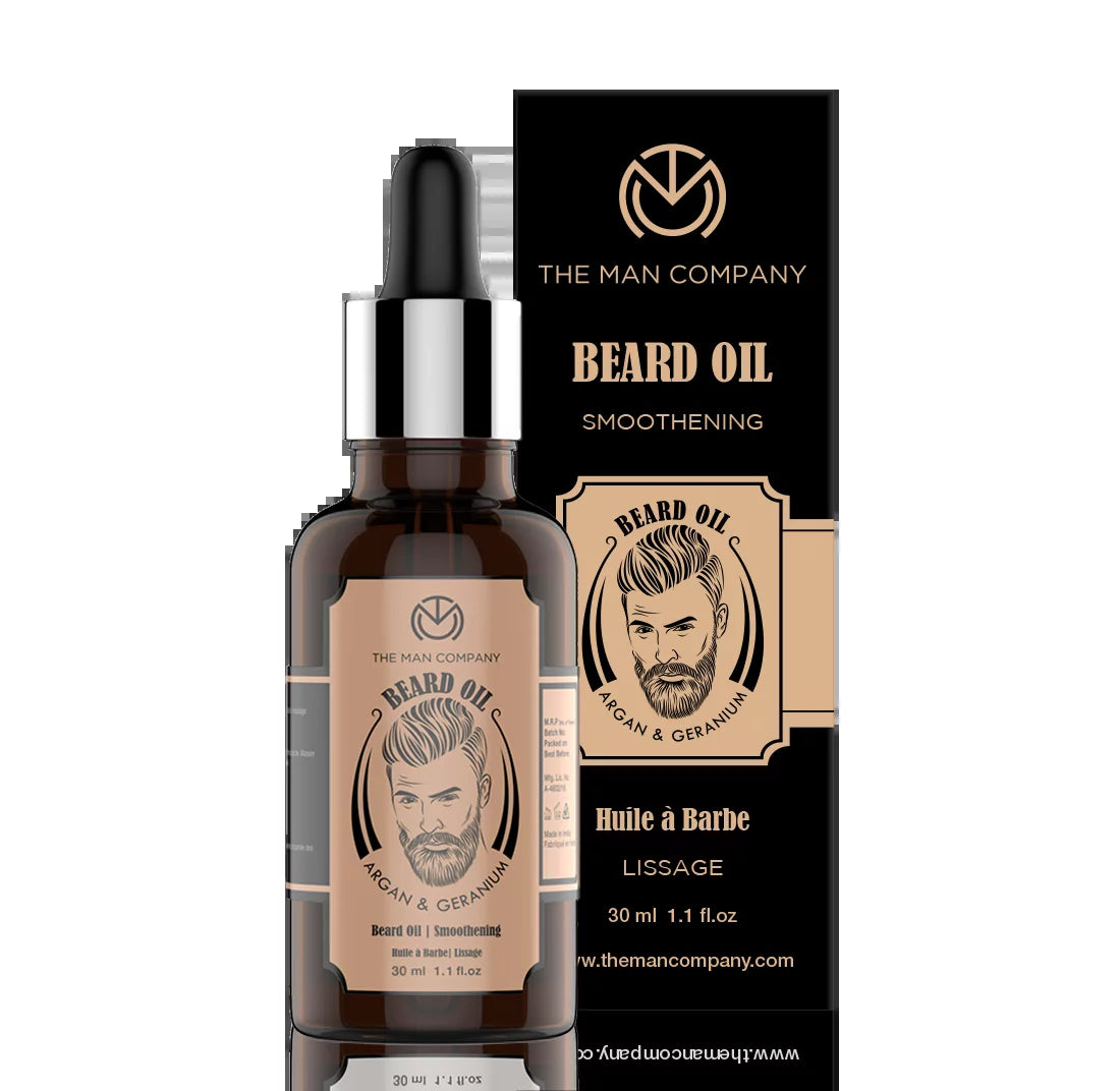 Dropper of Beard Growth Oil for precise application