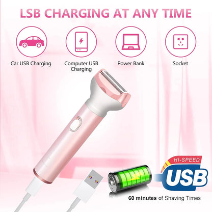 Best electric razor for women with painless and wet/dry shaving functionality