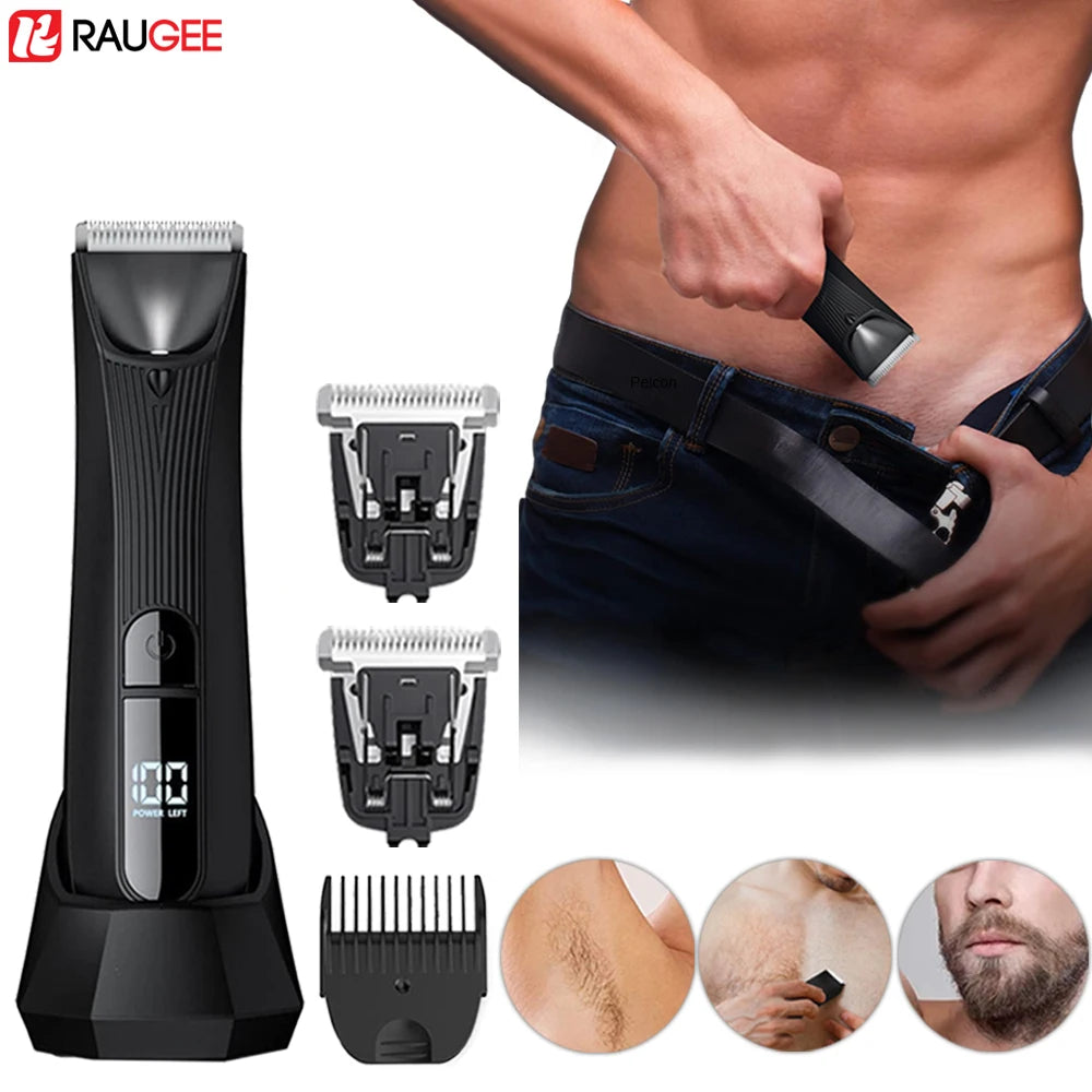 Best hair cutter for body and beard trimming, designed for sensitive areas with waterproof features.
