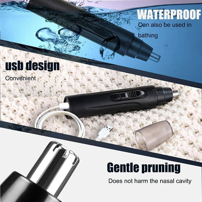 Best nose hair trimmer featuring ear and eyebrow trimming attachments