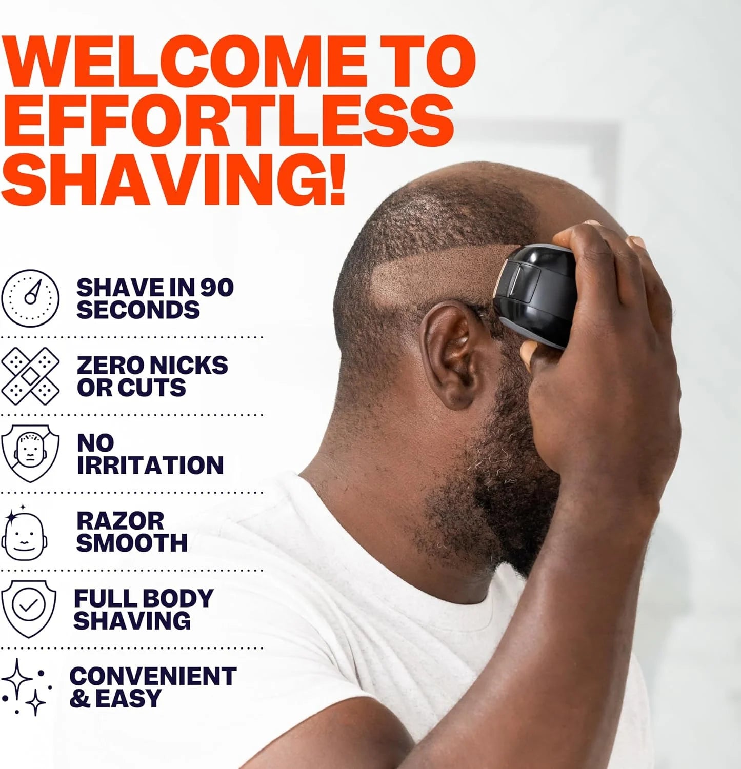 Electric Head Hair Shaver – Best Cordless Freebird Head Shaver for Men