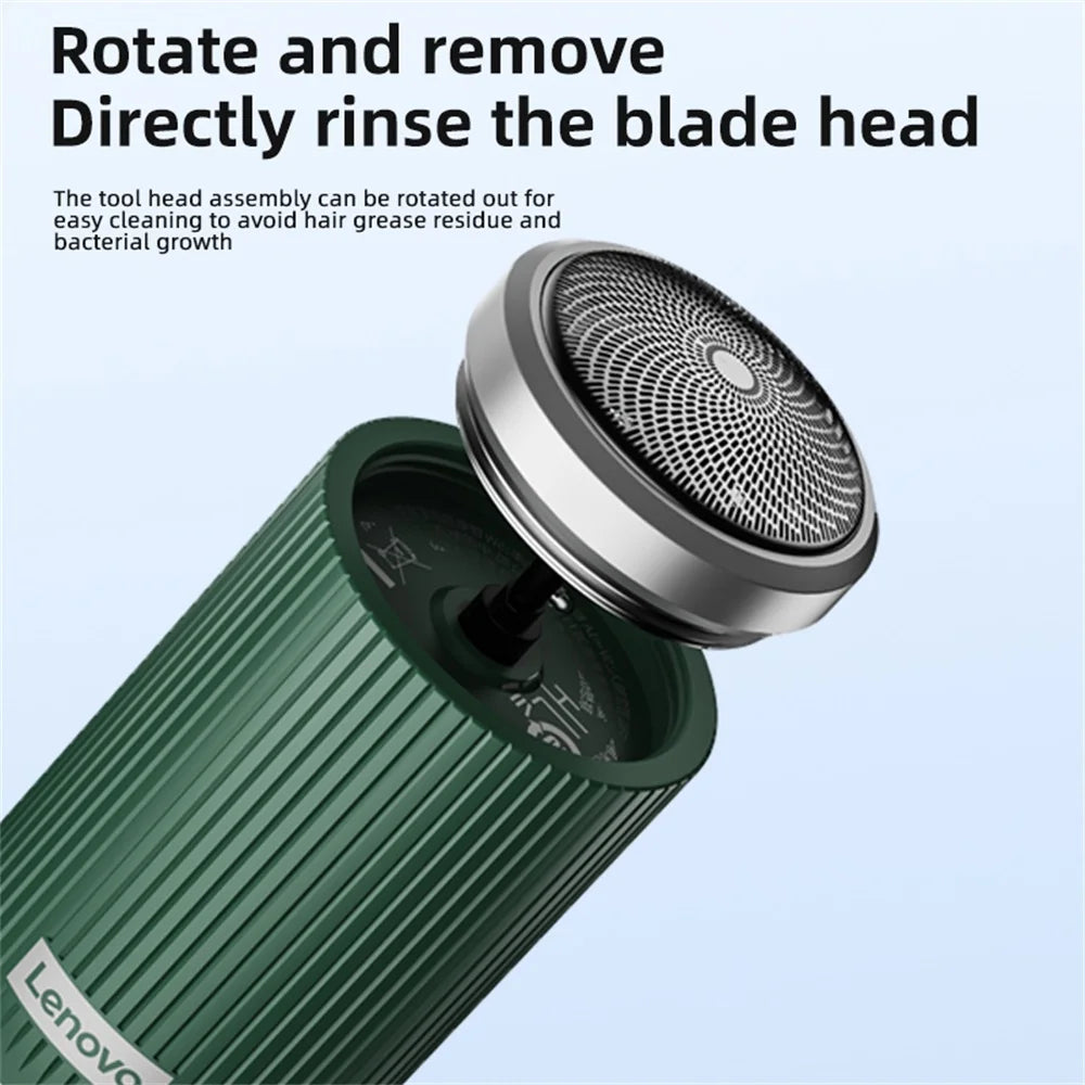 Compact and lightweight mini electric shaver for easy on-the-go grooming