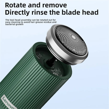 Compact and lightweight mini electric shaver for easy on-the-go grooming