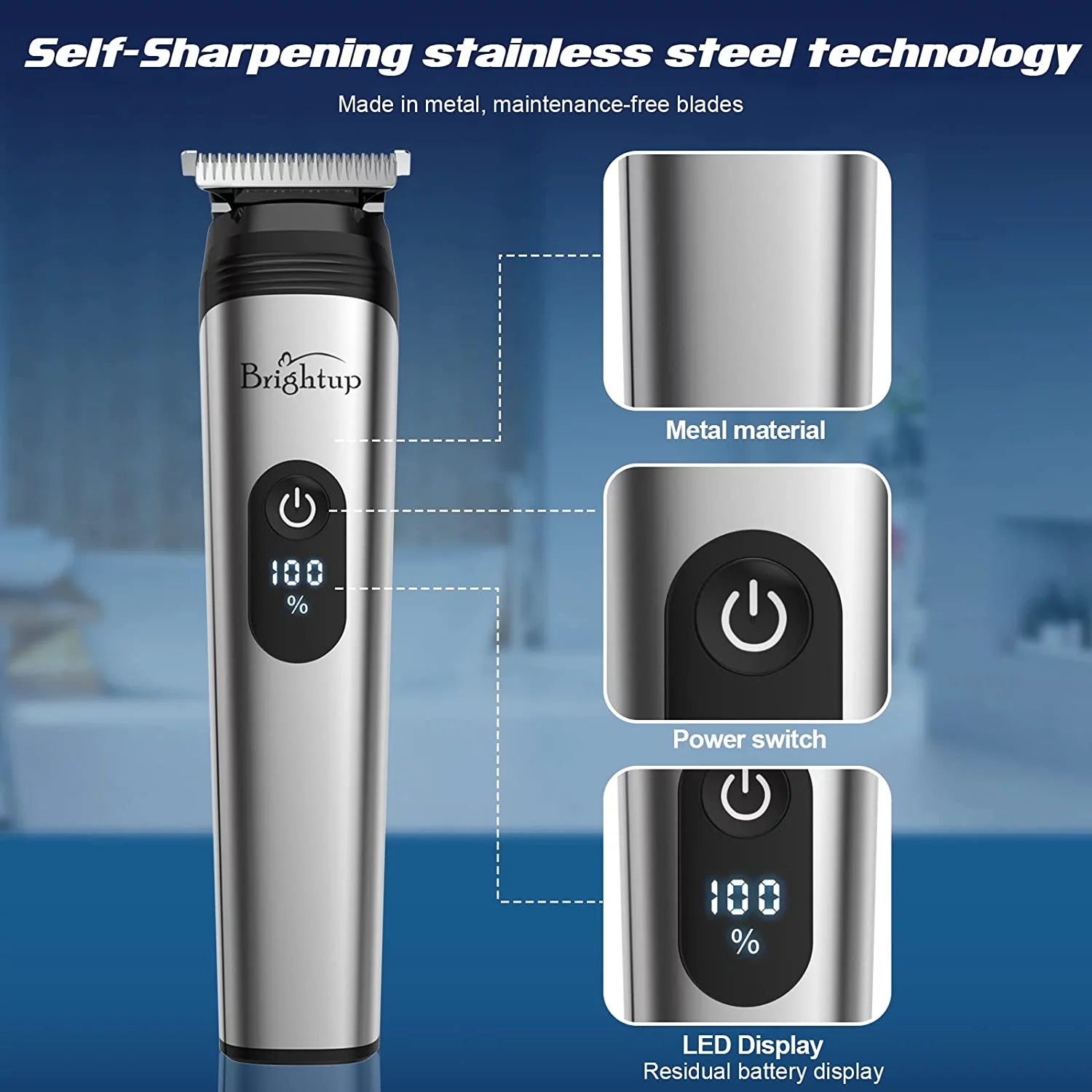 Complete hair trimmer kit for professional and at-home grooming