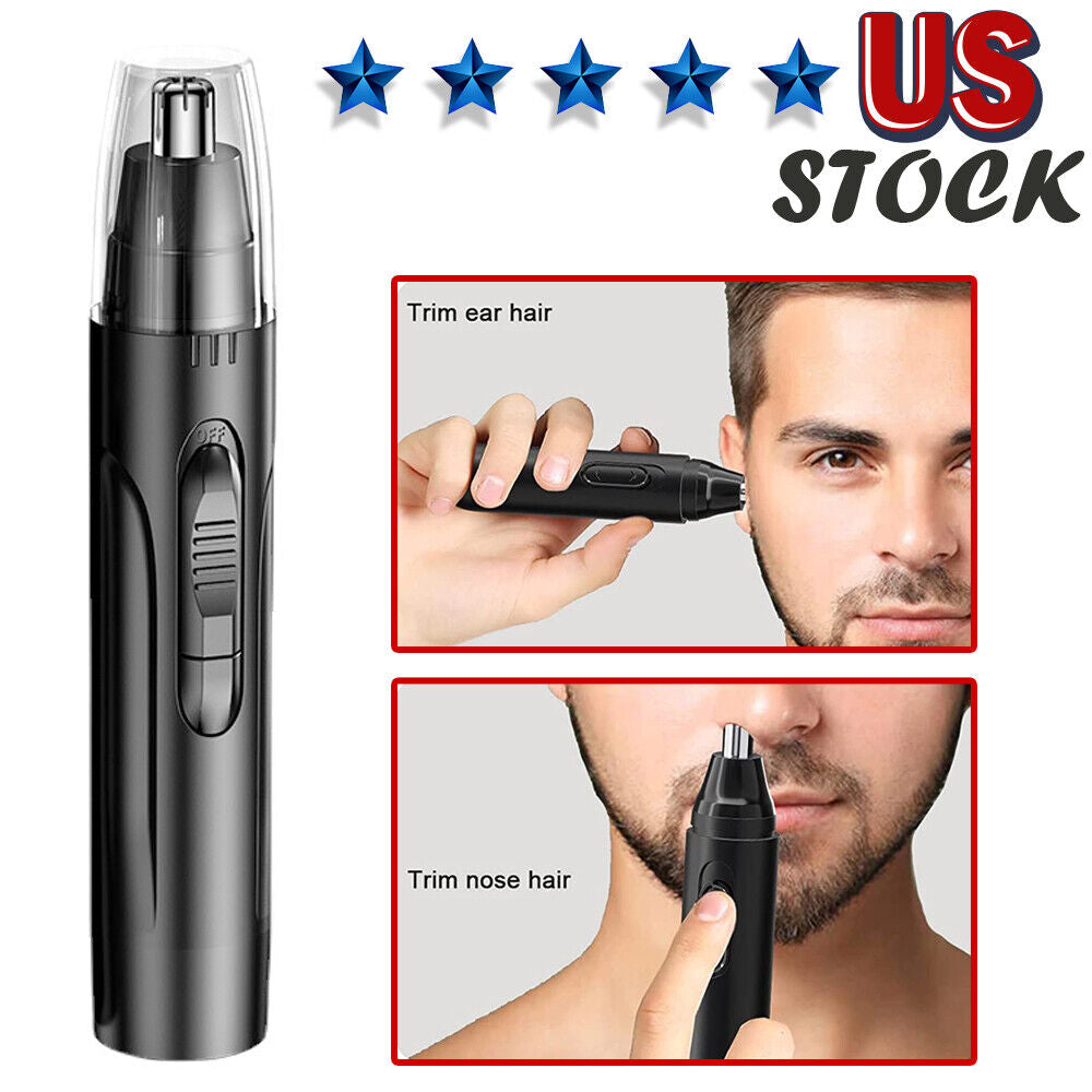 Easy-to-use electric nose hair trimmer for precise grooming