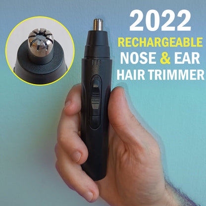 Electric nose hair trimmer groomer for men, perfect for daily grooming