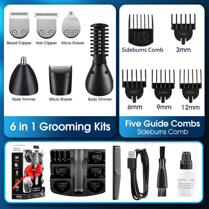 Professional hair cutter with LED display for easy usage tracking