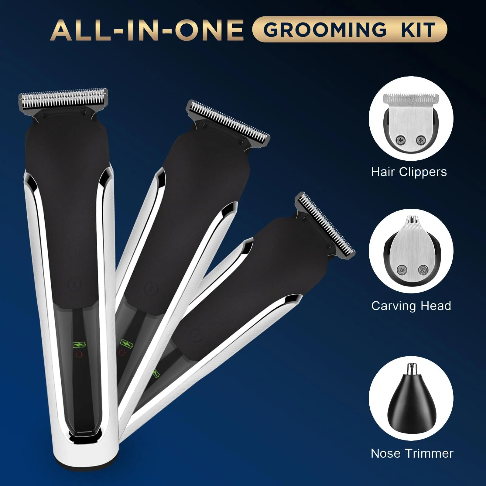 IPX6 waterproof hair cutter for easy cleaning