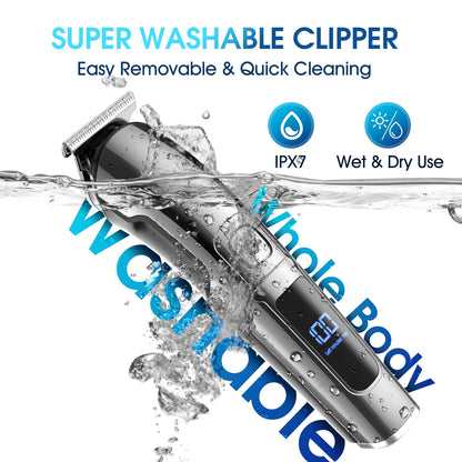 Multi-grooming hair cutter kit for complete personal care