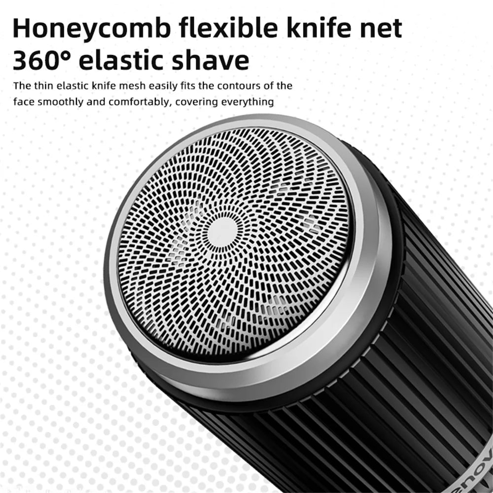 Waterproof mini electric shaver for wet and dry shaving convenience
