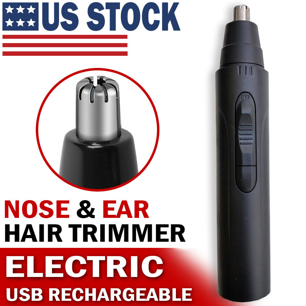 Waterproof design for easy cleaning of the nose hair trimmer